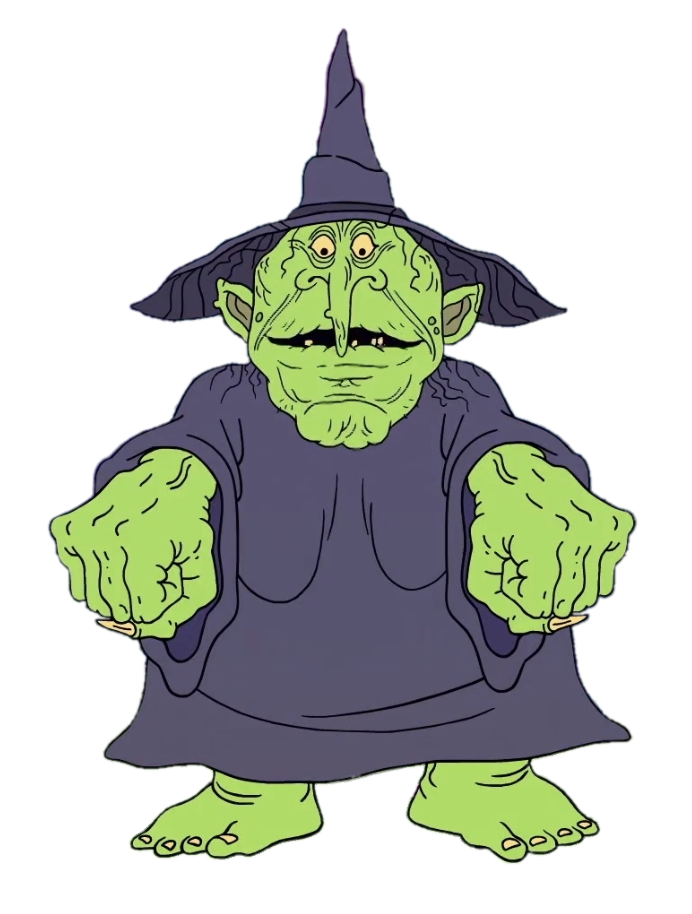 Smiling Friends – Witch – PNG Image
