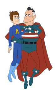 The Awesomes Prock and Mr.Awesome