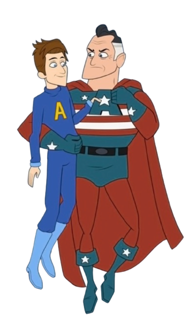 The Awesomes – Prock and Mr.Awesome – PNG Image