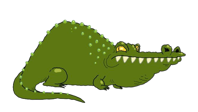 The Bagel and Becky Show – Crocodile – PNG Image