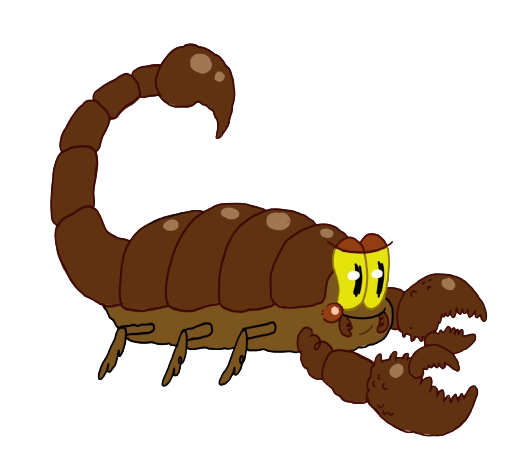 The Bagel and Becky Show – Scorpion – PNG Image