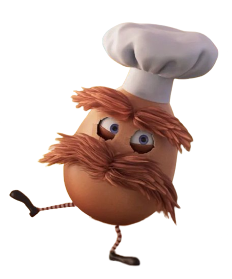 The Coop Troop – John D’Oeuf Chef – PNG Image