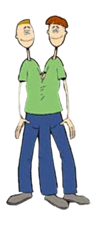 The Oblongs – Biff and Chip Oblong – PNG Image