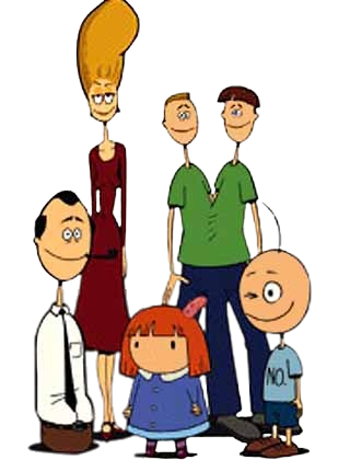 The Oblongs – Family – PNG Image