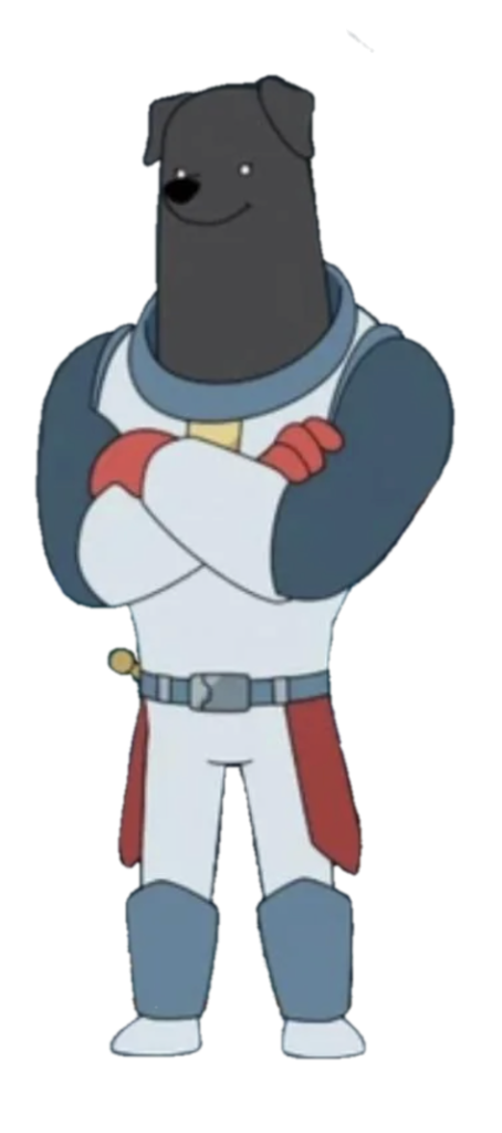 Dogs in Space – Pepper – PNG Image