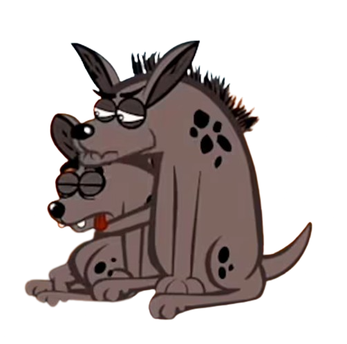 I’m An Animal – Hyenas – PNG Image