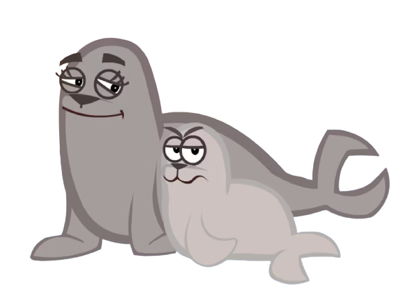 I’m An Animal – Seals – PNG Image