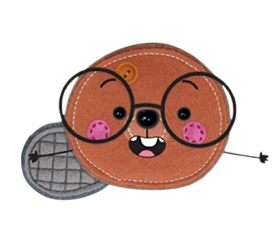 Stitches – Beaver – PNG Image