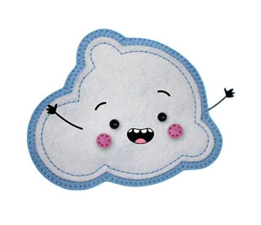 Stitches – Cloudy – PNG Image
