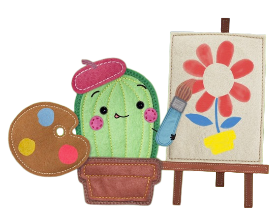 Stitches – Needles the Cactus – PNG Image