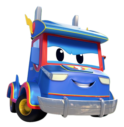 Super Truck - Brave Truck - PNG Image