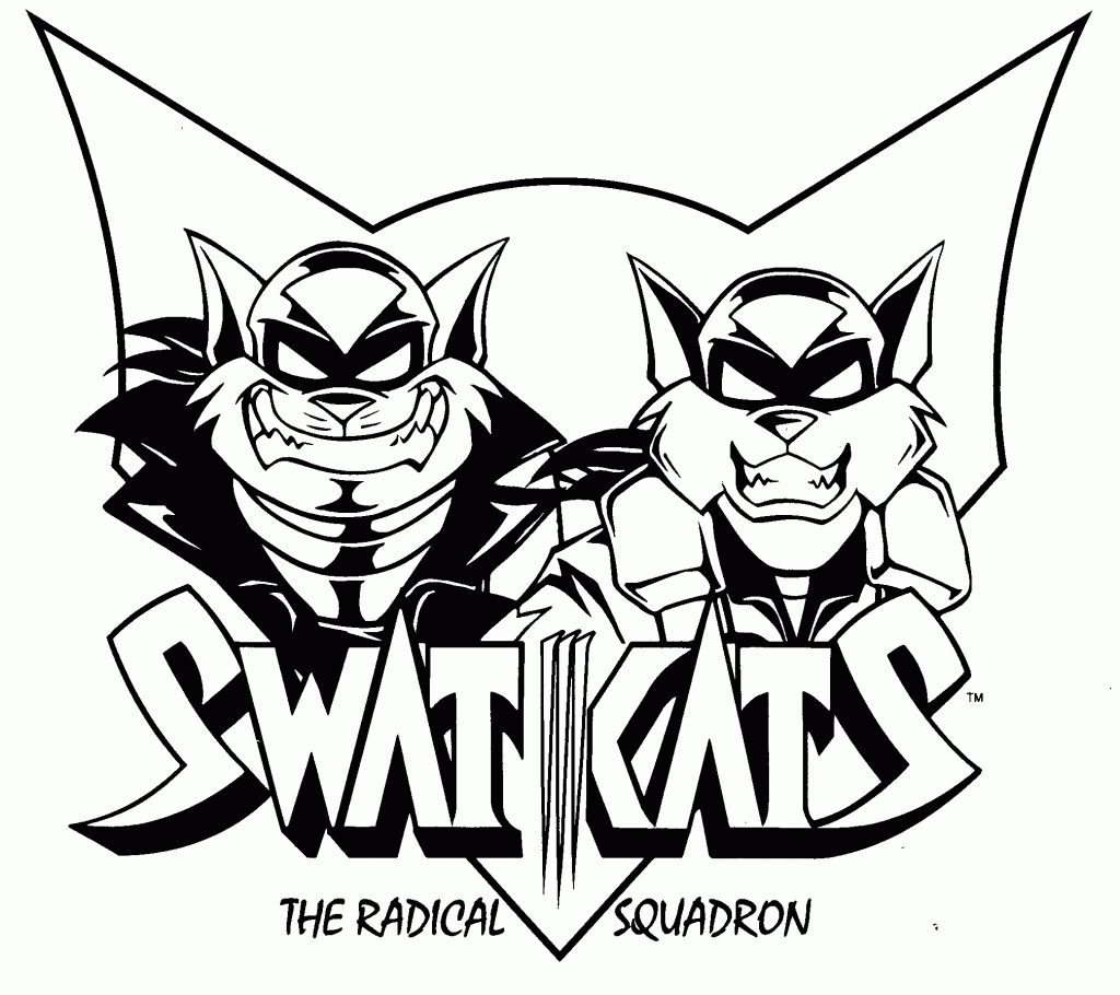 Swat Kats Logo Sign