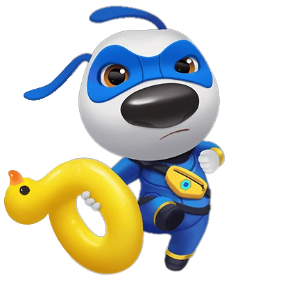 Talking Tom Hero Dash – Hero Hank – PNG Image