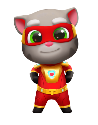 Talking Tom Hero Dash – Meet Tom – PNG Image