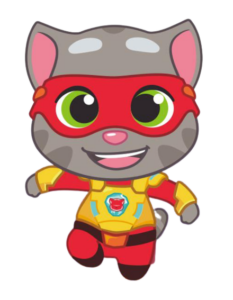 Talking Tom Heroes Tom Running