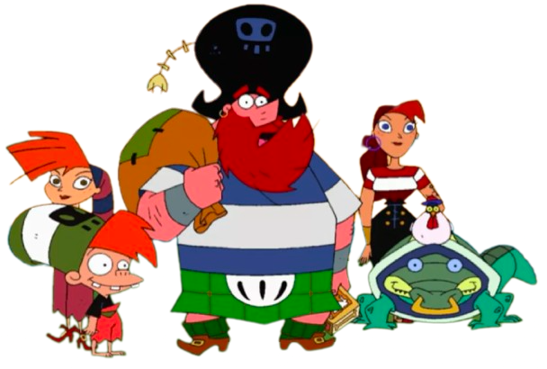 Famille Pirate – Family – PNG Image