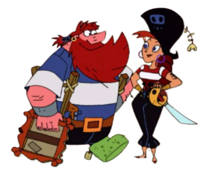 Famille Pirate Mac Bernik and Lucille