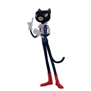 Fantasy Patrol Cat the Scientist