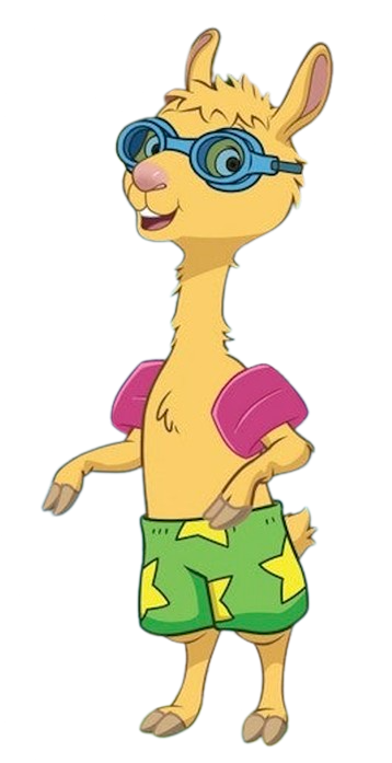 Llama Llama – At the Pool – PNG Image