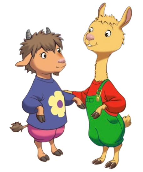 Llama Llama – Llama and Nelly – PNG Image