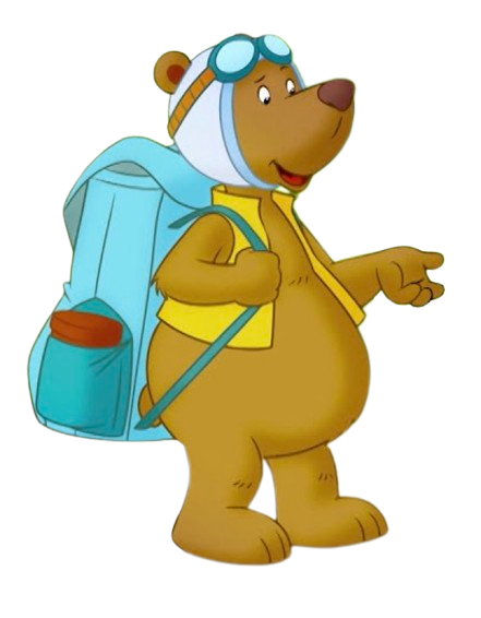 Raven the Little Rascal – Eddy the Bear – PNG Image