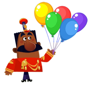 The Post Train Birthday Balloons