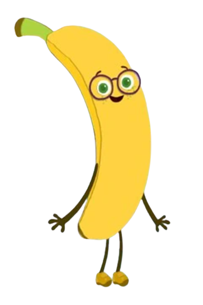 Tutti Frutti – Banana – PNG Image