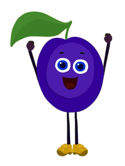 Tutti Frutti – Happy Prune – PNG Image