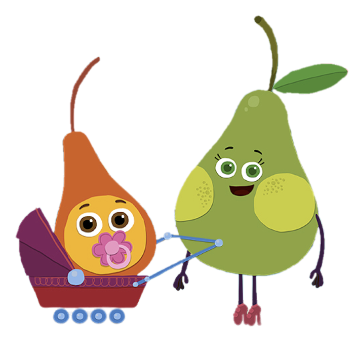 Tutti Frutti – Pear Family – PNG Image