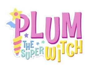 Plum the Super Witch logo