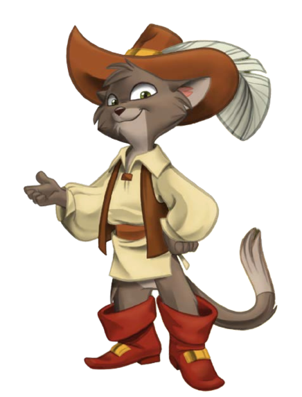 Simsala Grimm – Puss in Boots – PNG Image