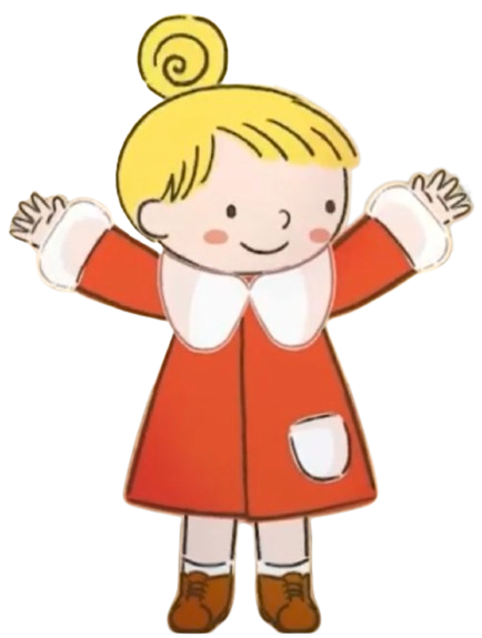The World of Curious Linda – Winter Outfit – PNG Image