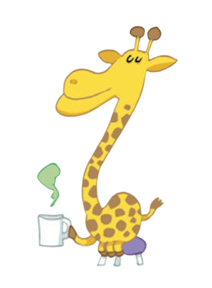 César et Capucine – Giraffe – PNG Image