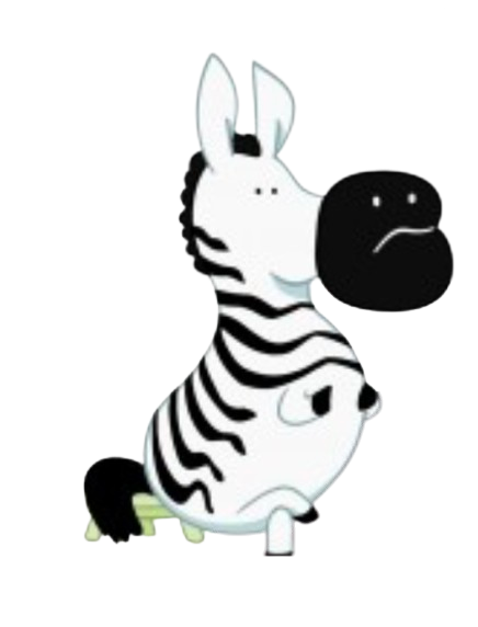 César et Capucine – Refined Zebra – PNG Image