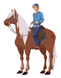 Le Ranch – Hugo and Caramel – PNG Image