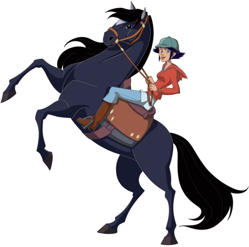 Le Ranch – Lena with Mistral – PNG Image