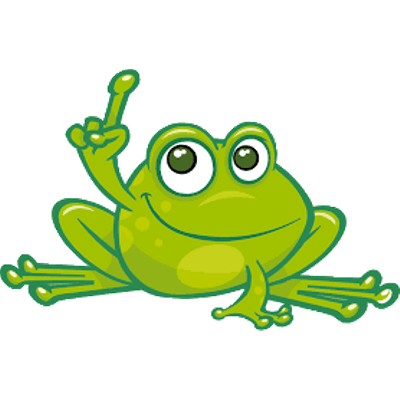Lottie Dottie Chicken – Frog – PNG Image