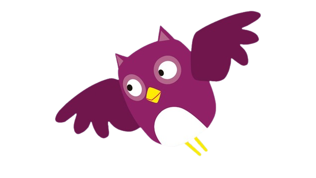 Momolu and Friends – Huhu the Owl – PNG Image