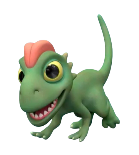 My Petsaurus – Fluffy the T-Rex – PNG Image