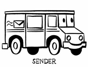 The Stinky & Dirty Show – Sender – Colouring Page