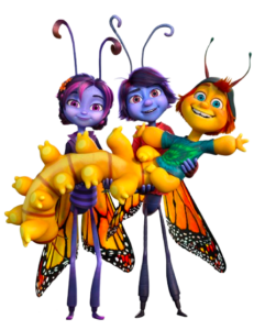 Butterfly Tale Patrick with Jen and Marty