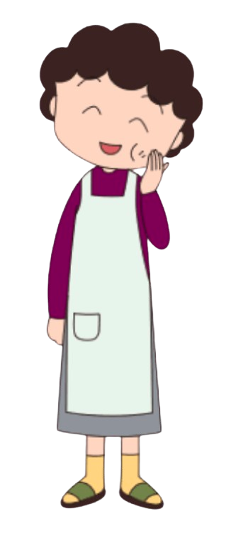 Chibi Maruko-chan – Sumire Sakura – PNG Image