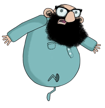 Dave Spud – Cautious George – PNG Image