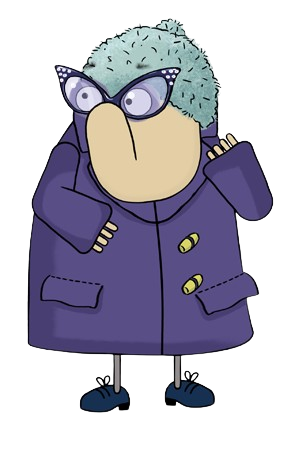 Dave Spud – Feisty Gran – PNG Image
