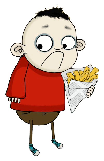 Dave Spud – French Fries – PNG Image