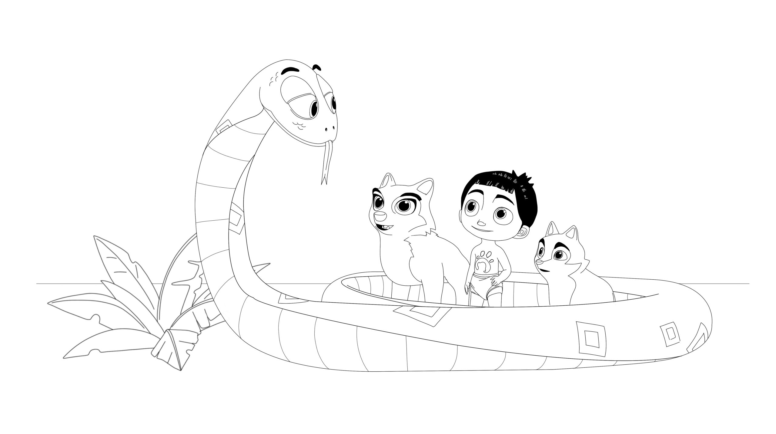 Jungle Book Kaa