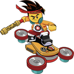 Monkie Kid MK on Hoverboard
