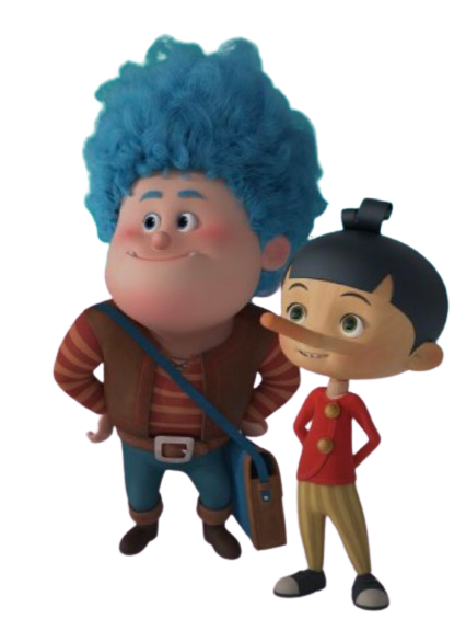The Enchanted Village of Pinocchio – Best Friends – PNG Image