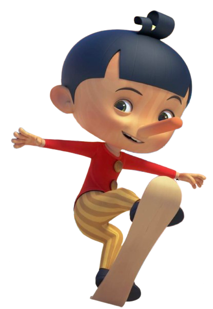 The Enchanted Village of Pinocchio – Skateboarding – PNG Image