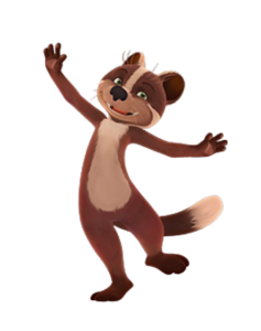 The Fox Badger Family Marten
